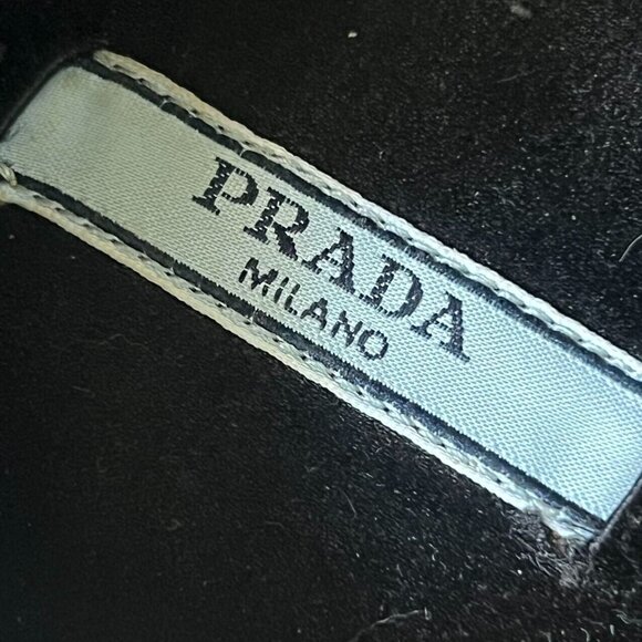 Prada Pink Satin Bow Flat Sandal Woman Size 39 Made in Italy Rare - Picture 3 of 12